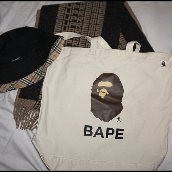 BAPE shoulder tote - Picture 1 of 8